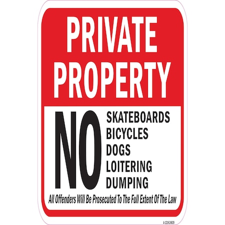 Signmission Safety Sign, 12 in Height, Aluminum, 24839 A-1218-24839